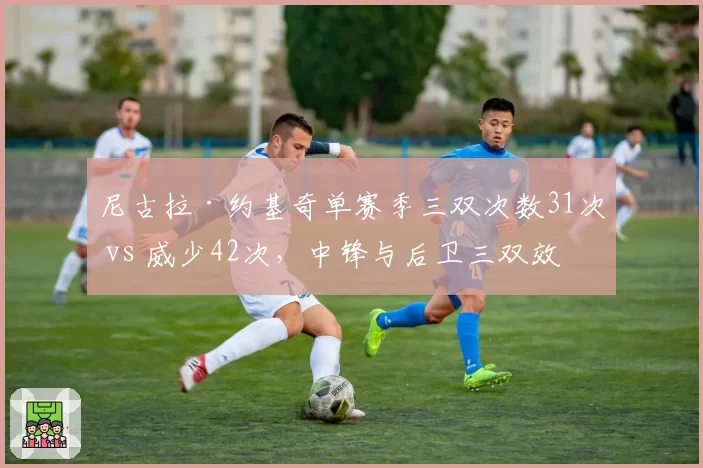 尼古拉·约基奇单赛季三双次数31次 vs 威少42次,中锋与后卫三双效率差异